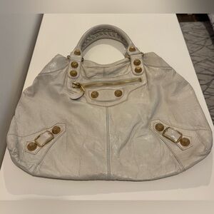 Balenciaga Courier XL Leather Bag
